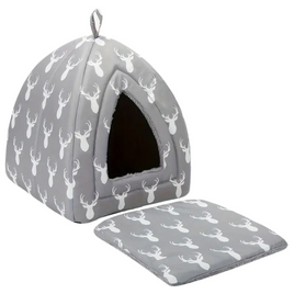 Habibi Pets Reindeer Cat Cave - Small