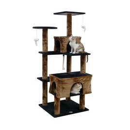 61″ Kitten Cat Tree House