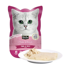 Kit Cat Petite Pouch 70g – Tuna & Beef