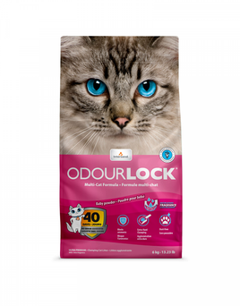 Odourlock Baby Powder Cat Litter 12Kg