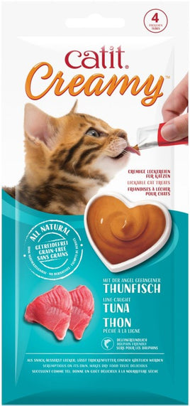 Catit Creamy Lickable Treats Sachet (10g) - Tuna