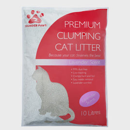 Thunder Paws Advance Care Clumping Cat Litter - Lavender - 5L