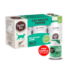 Earthz Pet New Zealand Lamb Health Topper for Cats