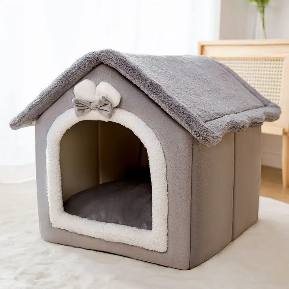 Habibi Pets Plush Soft Pet House| Paws & Relax