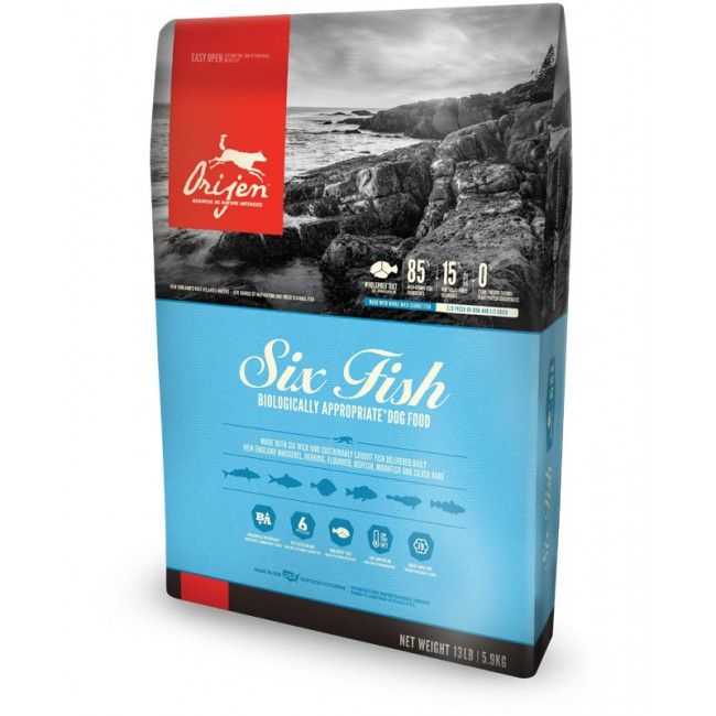 Orijen six shop fish dog treats